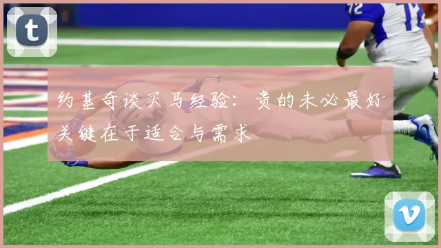 约基奇谈买马经验：贵的未必最好关键在于适合与需求