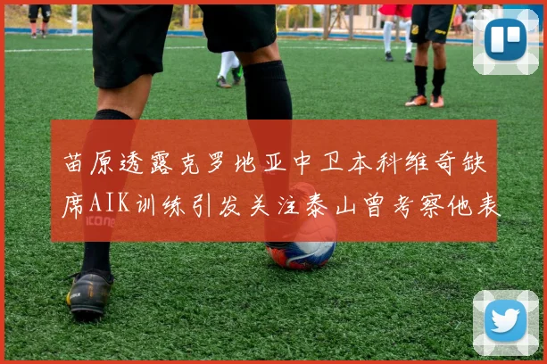 苗原透露克罗地亚中卫本科维奇缺席AIK训练引发关注泰山曾考察他表现